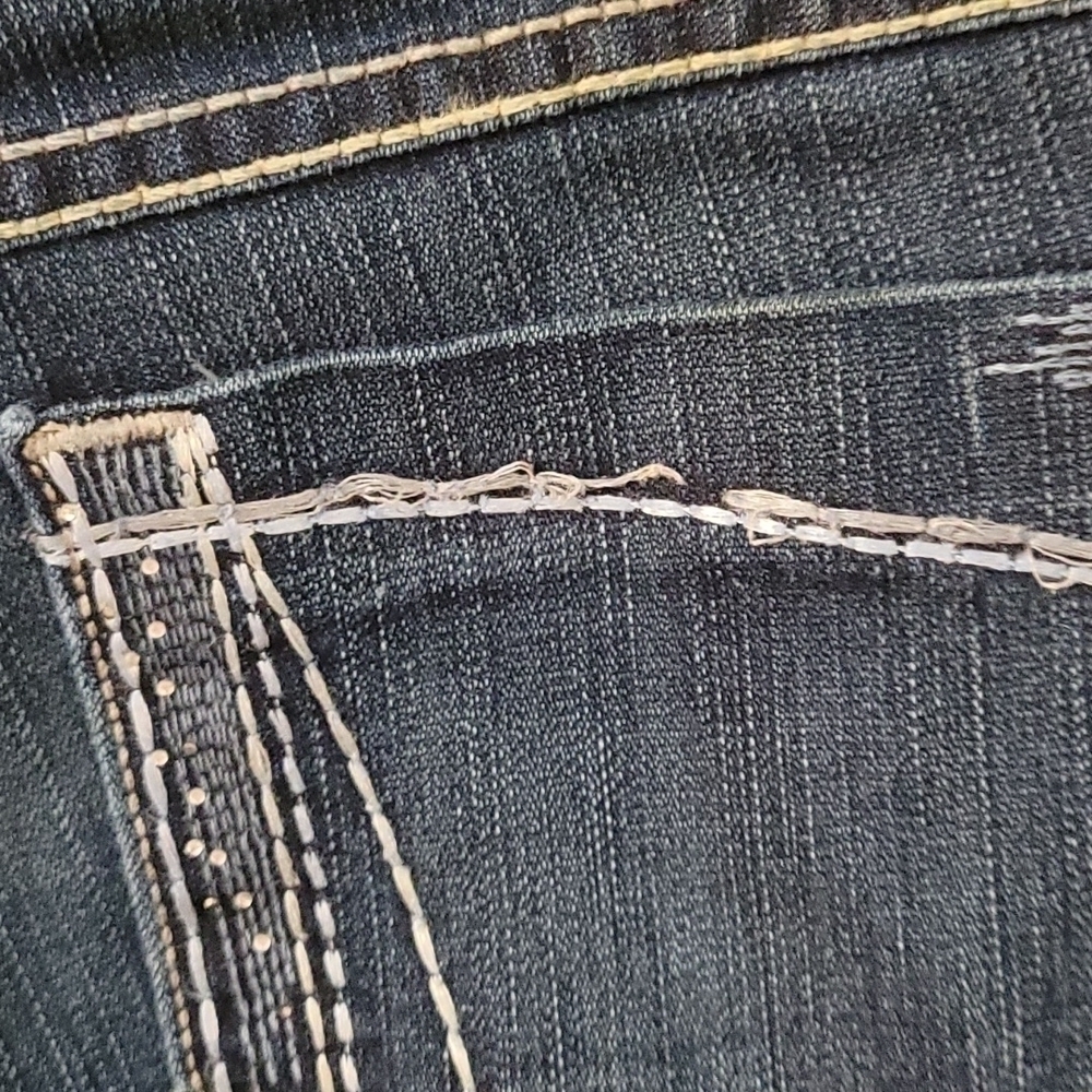 BKE Kate Stretch Denim Low Rise Bootcut Jeans - Picture 8 of 13